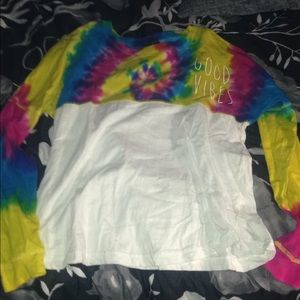 Hollister tie dye long sleeve
